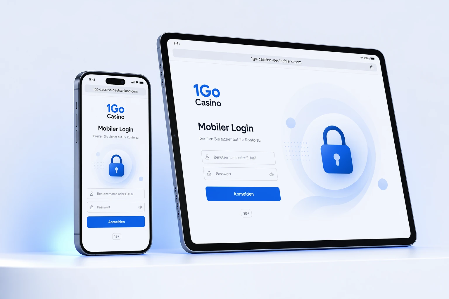 Login über mobile Geräte